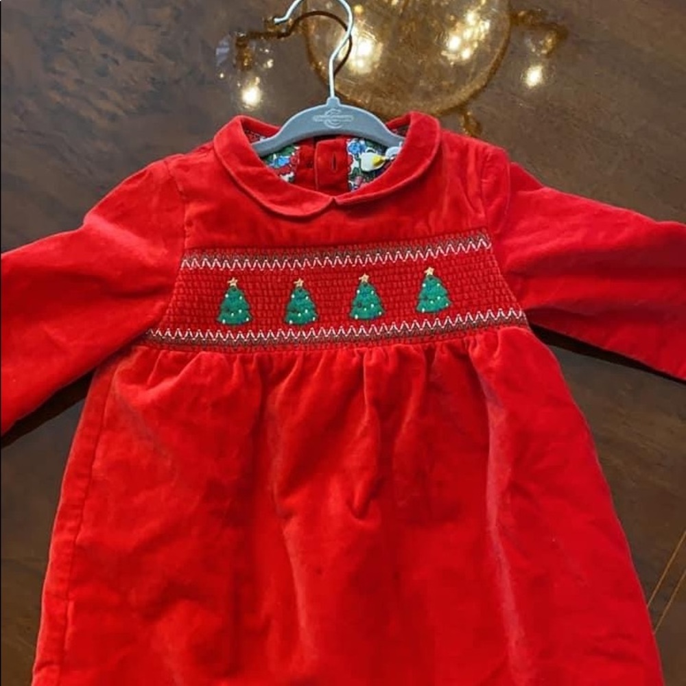 Mini Boden 12-18month Christmas Dress